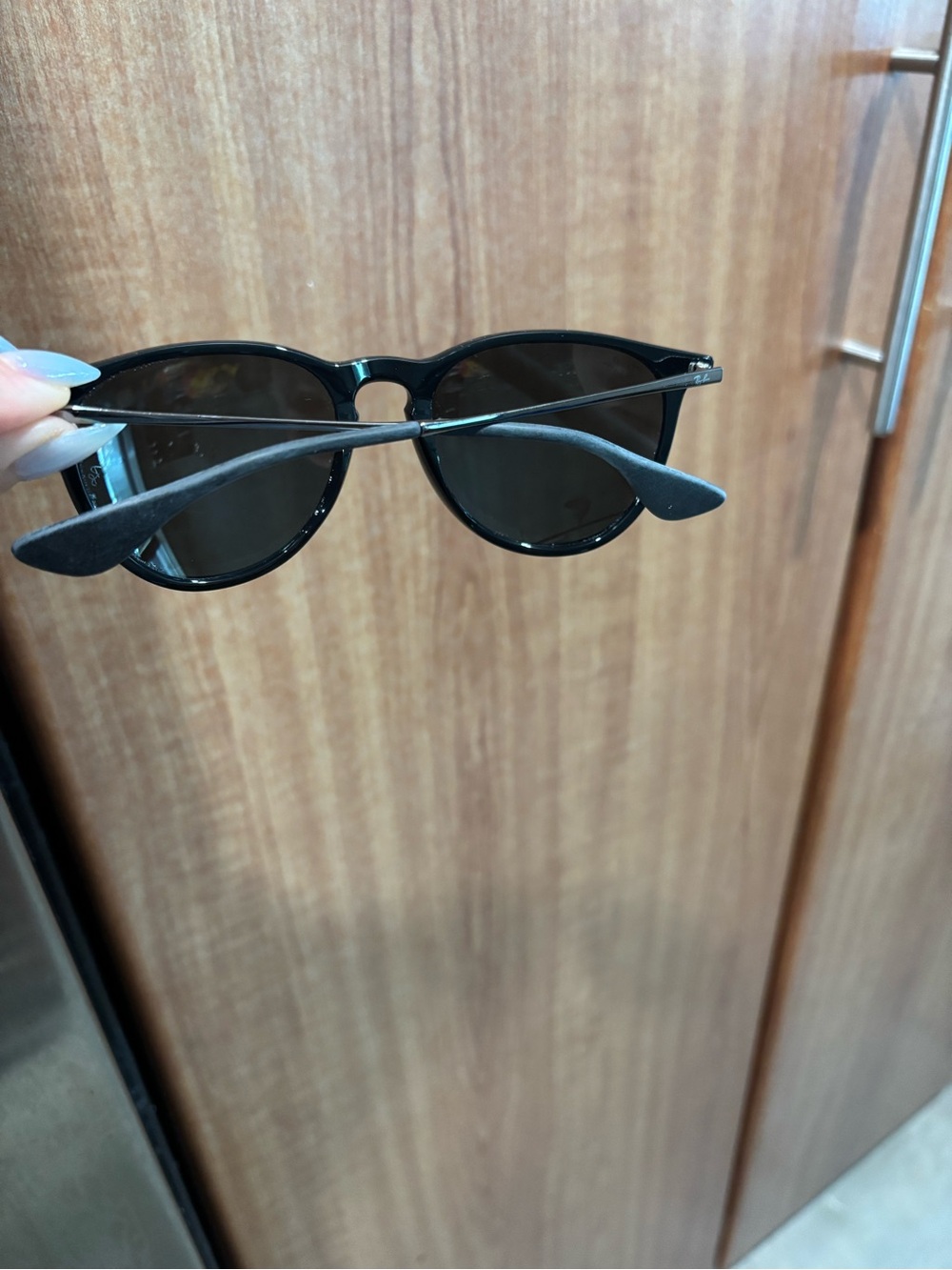Ray-Ban Erika Black Sunglasses with Black Case - Picture 3 of 4